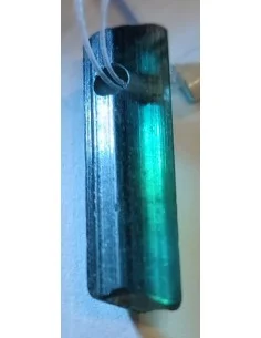 Tourmaline bleue gemme percée 2