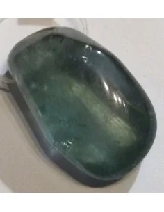 Tourmaline bleue polie pendentif pièce unique