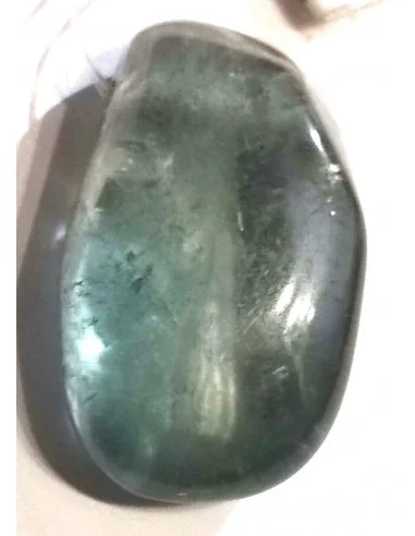 Tourmaline bleue polie pendentif pièce unique