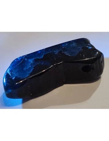 Indigolite tourmaline bleue pendentif