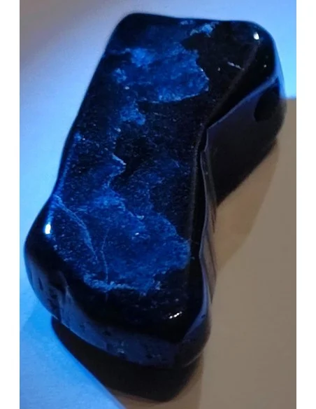 Indigolite tourmaline bleue pendentif