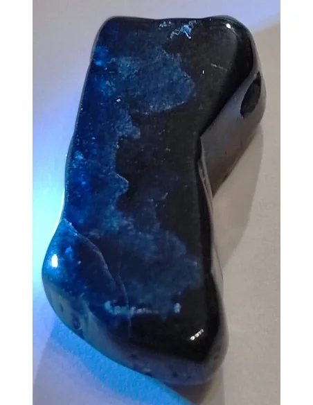 Indigolite tourmaline bleue pendentif