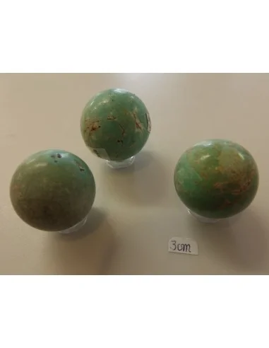 Sphere en turquoise