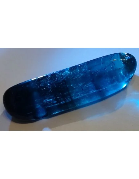 Indigolite, tourmaline bleue pendentif