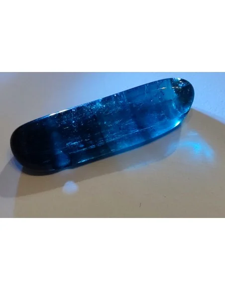 Indigolite, tourmaline bleue pendentif