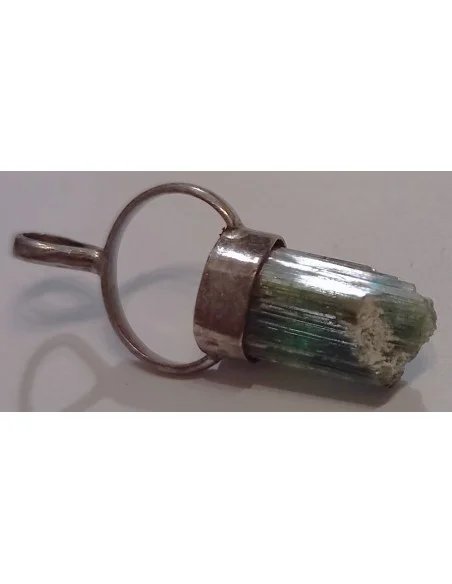 Pendentif Tourmaline bleue