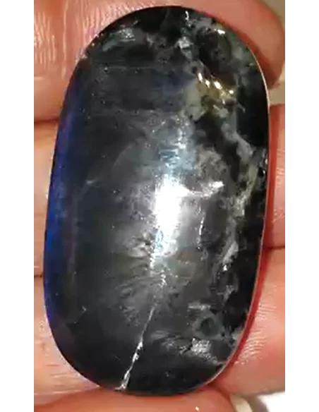 Pendentif Spectrolite forme ovale 4cm