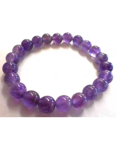 Bracelet Amethyste 8MM