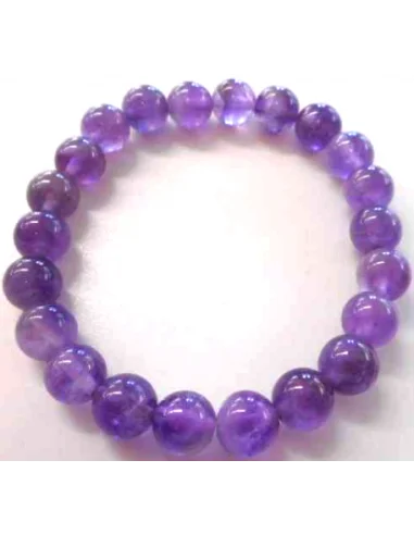 Bracelet Amethyste 8MM