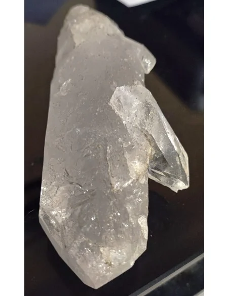 Pointe quartz, cristal de roche 13,6cm
