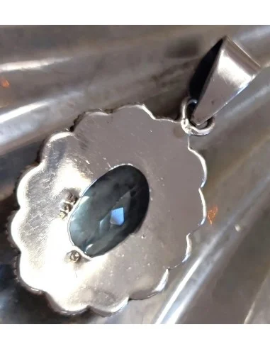 Aigue marine gemme Pendentif