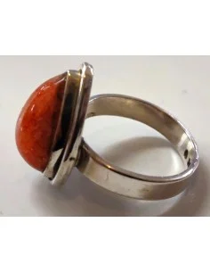Pierre du soleil bague argent 2