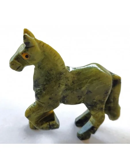 Cheval en serpentine 5,5cm.