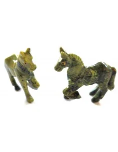 Cheval en serpentine 5,5cm. 2
