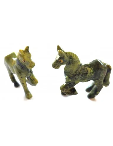 Cheval en serpentine 5,5cm.