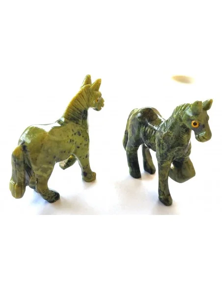 Cheval en serpentine 5,5cm.