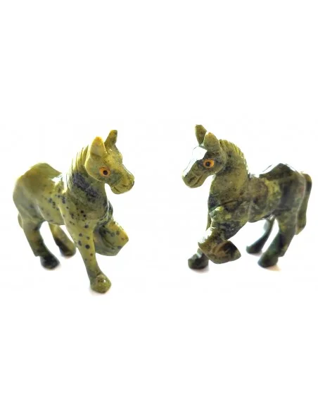 Cheval en serpentine 5,5cm.