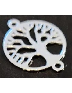 Arbre de vie argent 2 ANNEAUX apprêt accéssoire bracelet 2