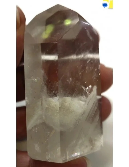 Pointe Quartz fantome blanc