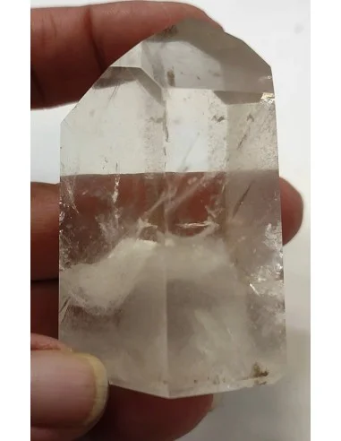 Pointe Quartz fantome blanc