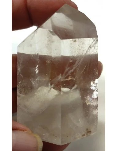 Pointe Quartz fantome blanc