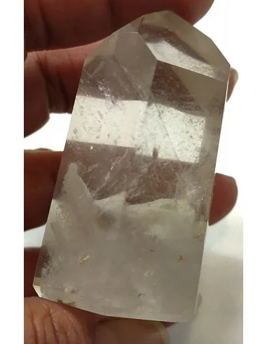 Pointe Quartz fantome blanc