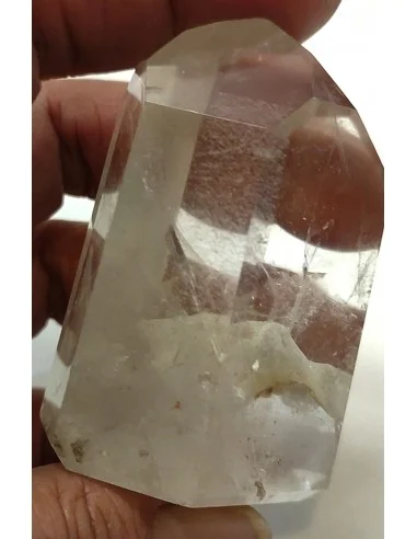 Pointe Quartz fantome blanc