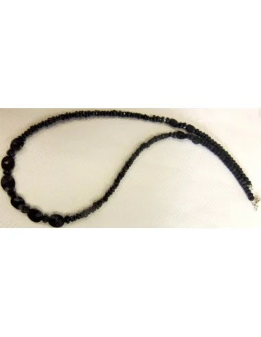 Spinelle noire - collier