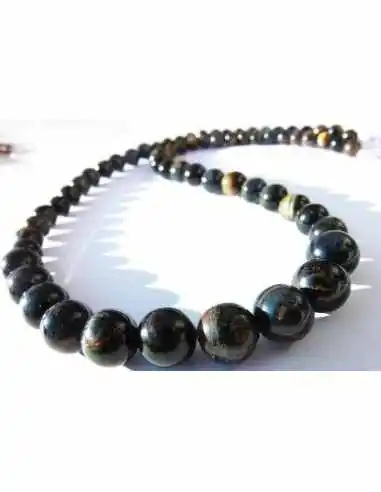 Collier chute Oeil de faucon 55cm