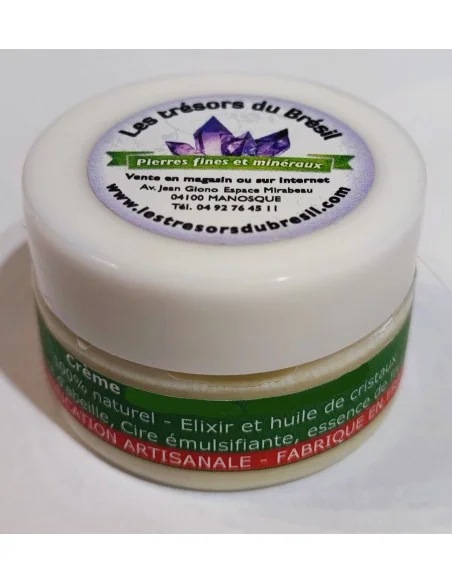 Crèmes de cristaux, crèmes de minéraux - 30 ml.