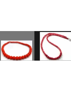 Parure collier et bracelet pierre 4mm