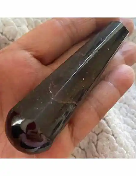 Baton de massage grenat rouge