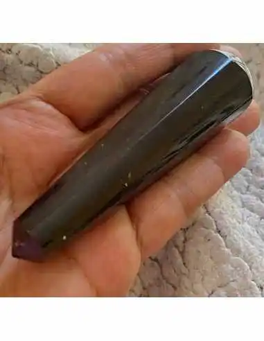 Baton de massage grenat rouge