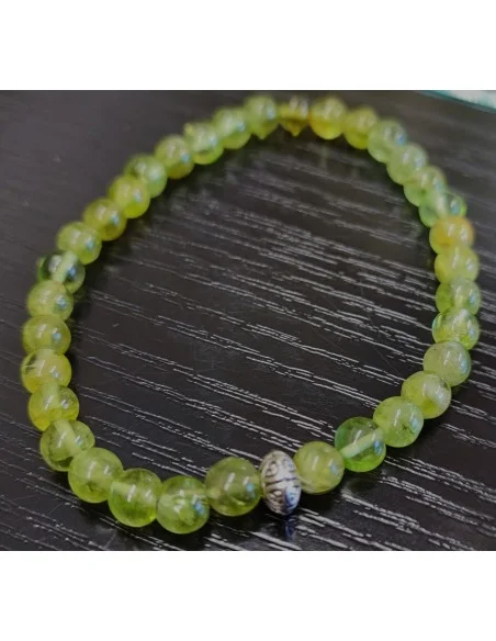 Péridot bracelet 6mm