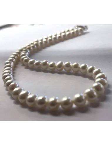 Collier perles de culture 7mm