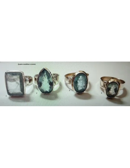 Bagues Aigue marine qualitée gemme