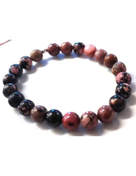 Rhodonite 8mm bracelet