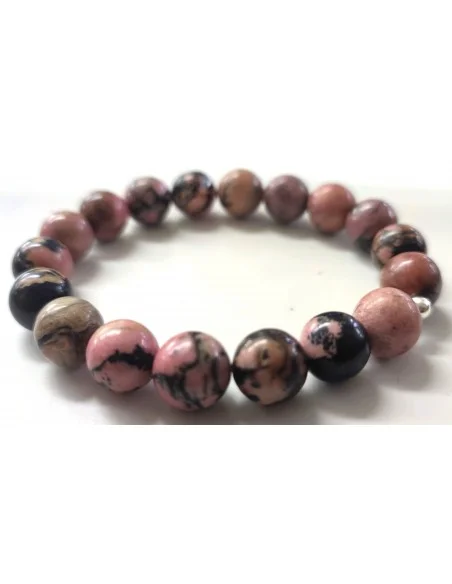 Rhodonite 10mm bracelet