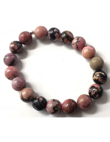 Rhodonite 10mm bracelet