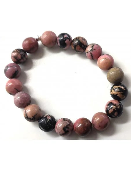 Rhodonite 10mm bracelet