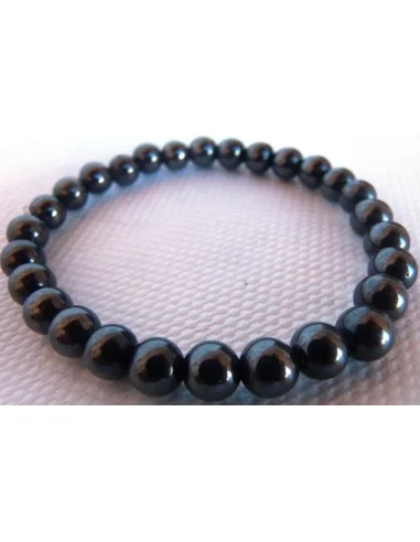 Bracelet magnétite non aimanté 6mm