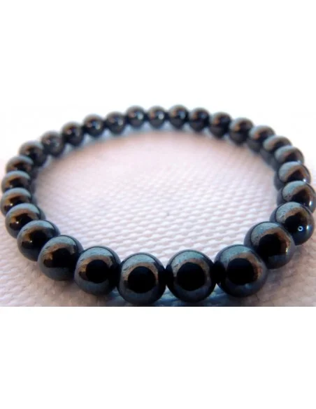 Bracelet magnétite non aimanté 6mm