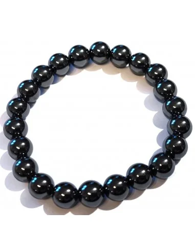Bracelet hématite 8mm
