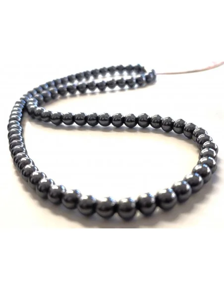 Collier magnétite non-aimanté 6mm