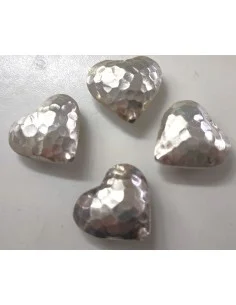 Coeur en argent percée. 2