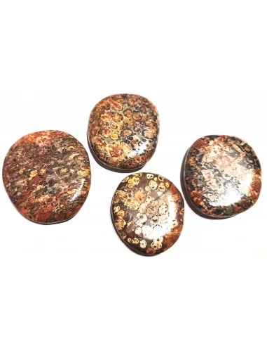 Jaspe paviot pierre plate