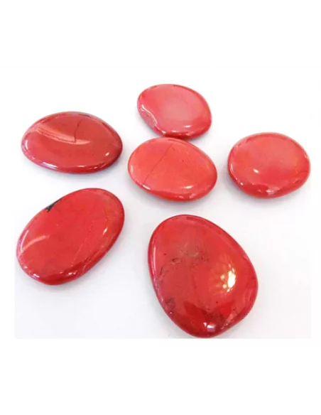 Jaspe rouge galet 30 à 40mm