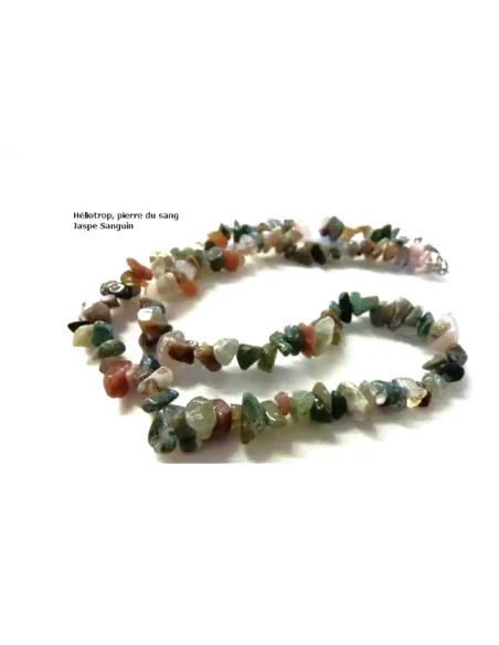 Collier baroque en jaspe