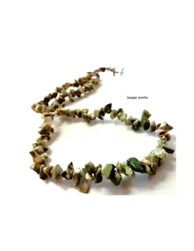 Collier baroque en jaspe