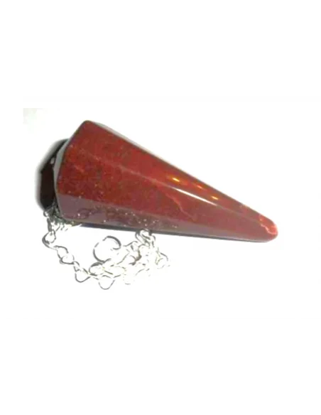 Pendule jaspe rouge